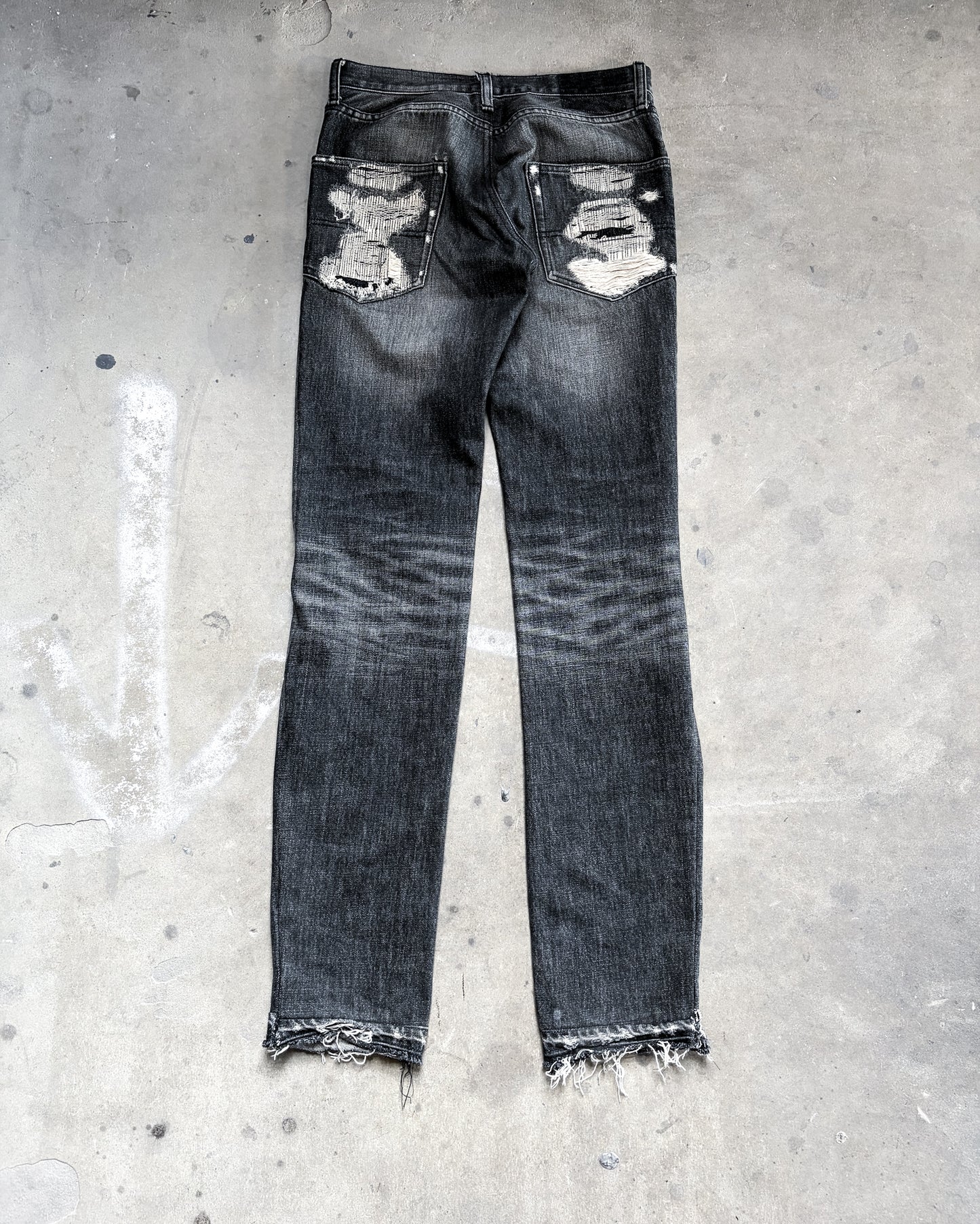 A/W05 ‘ARTS AND CRAFTS’ SKULL BORO DENIM