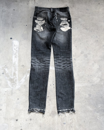 A/W05 ‘ARTS AND CRAFTS’ SKULL BORO DENIM
