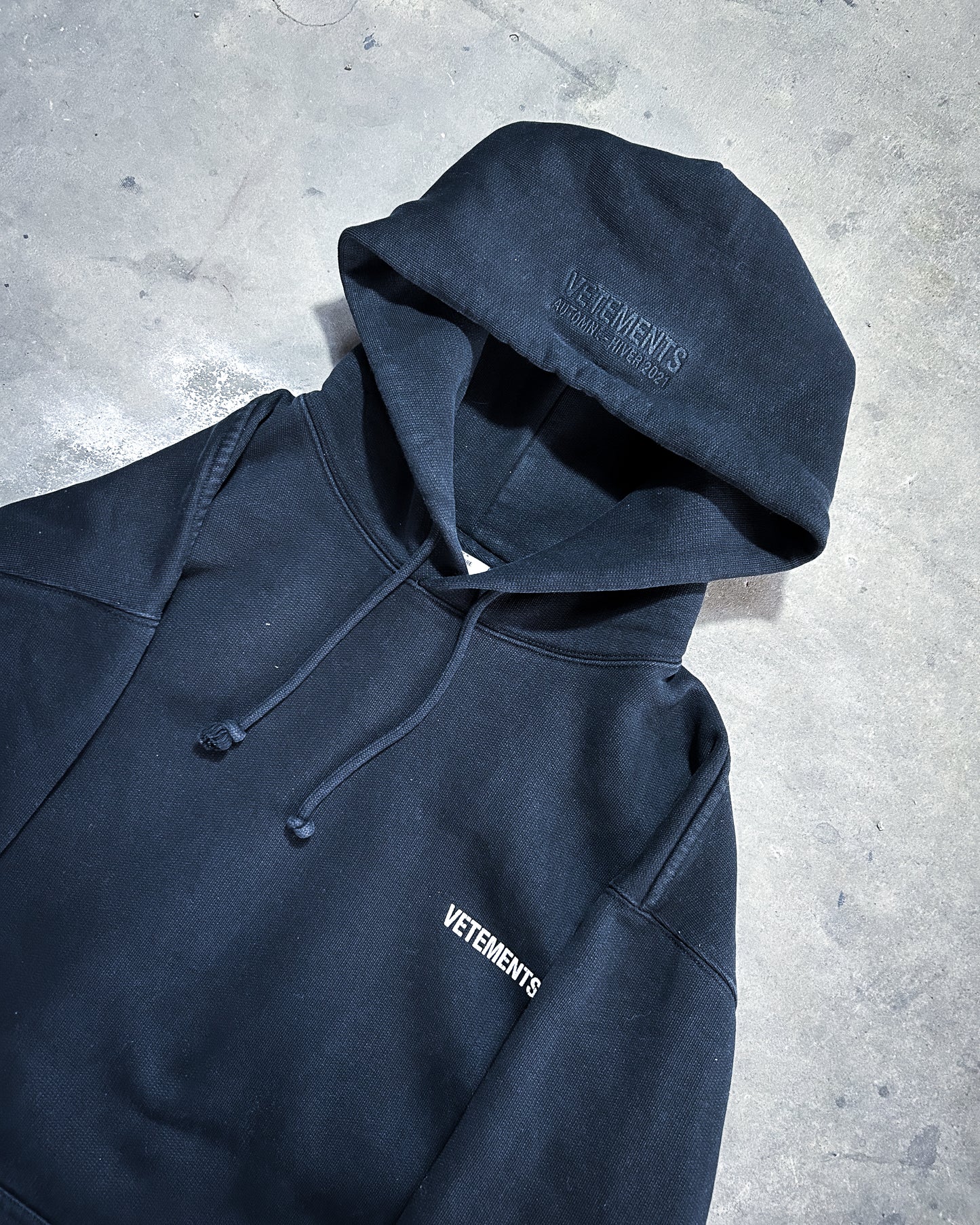 A/W21 DOUBLE LOGO HOODIE