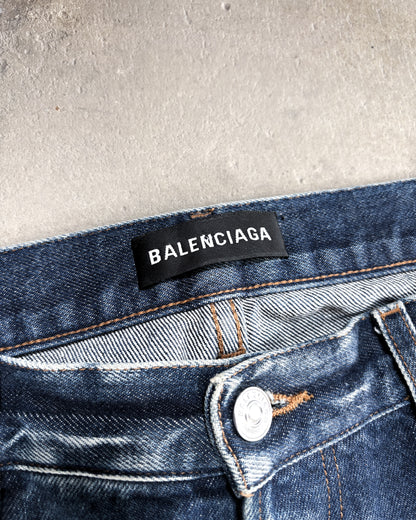 F/W18 BLUE STRAIGHT LEG DENIM
