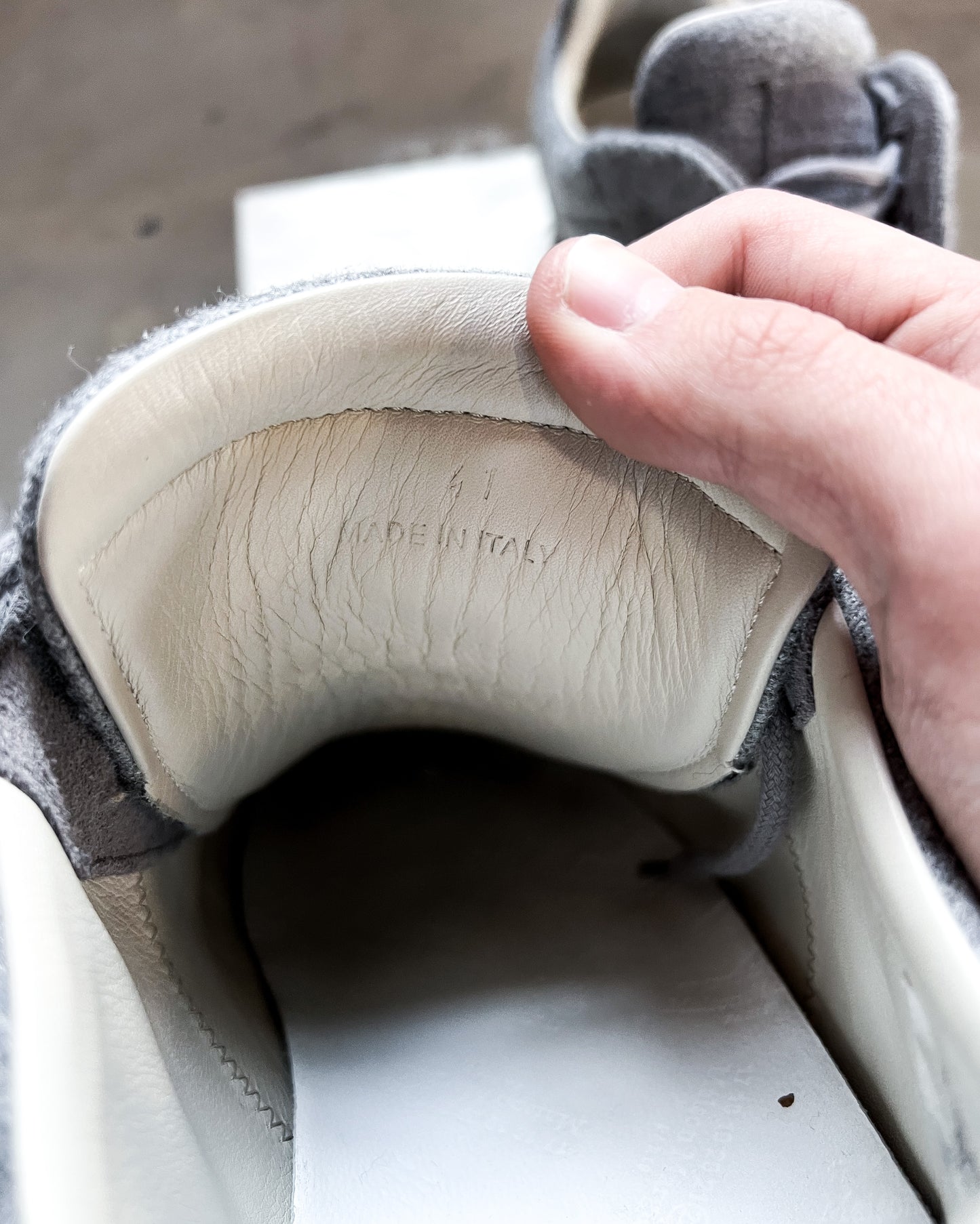 A/W16 LOW TOP WOOL FUTURES