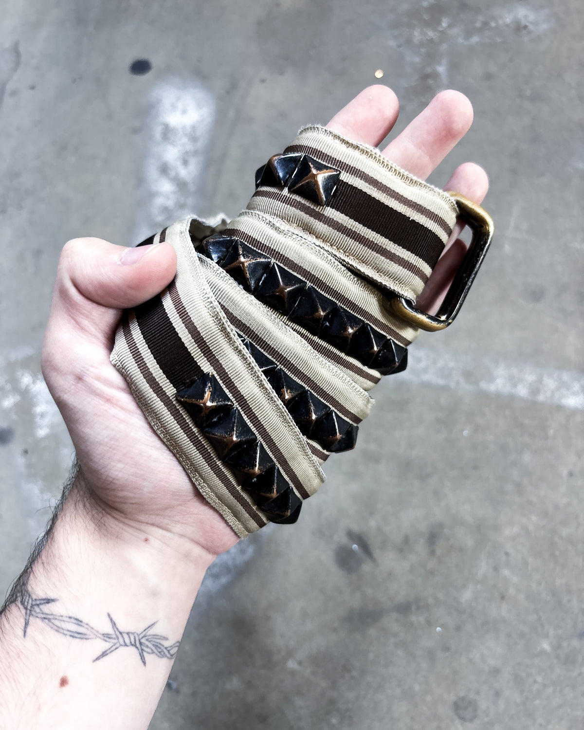 A/W03 “TOUCH ME IM SICK” STUDDED BELT