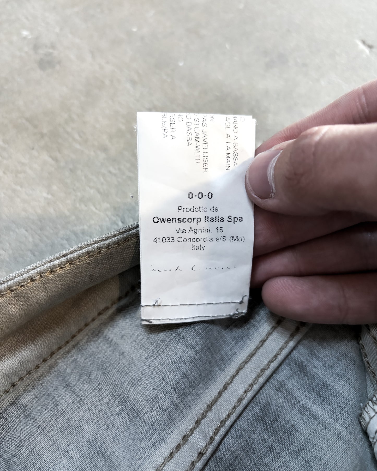 F/W19 SAMPLE GRADIENT DETROITS