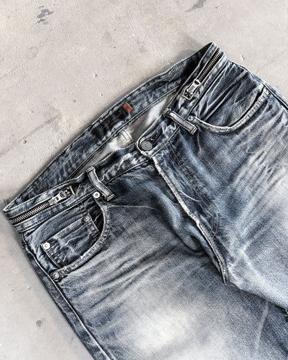 S/S07 CHAOS ZIPPER DENIM
