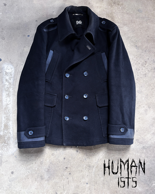 F/W04 WOOL PEACOAT OFFICER JACKET