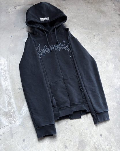 S/S16 RECONSTRUCTED METAL HOODIE