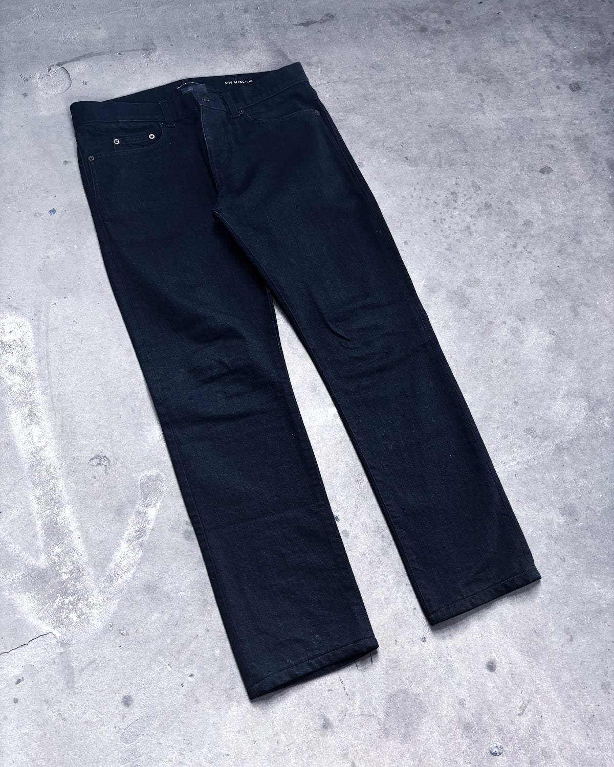 S/S21 D18 BLACK DENIM