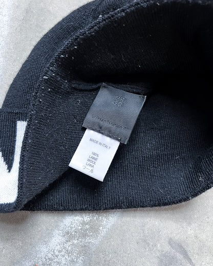 JACQUARD LOGO BEANIE
