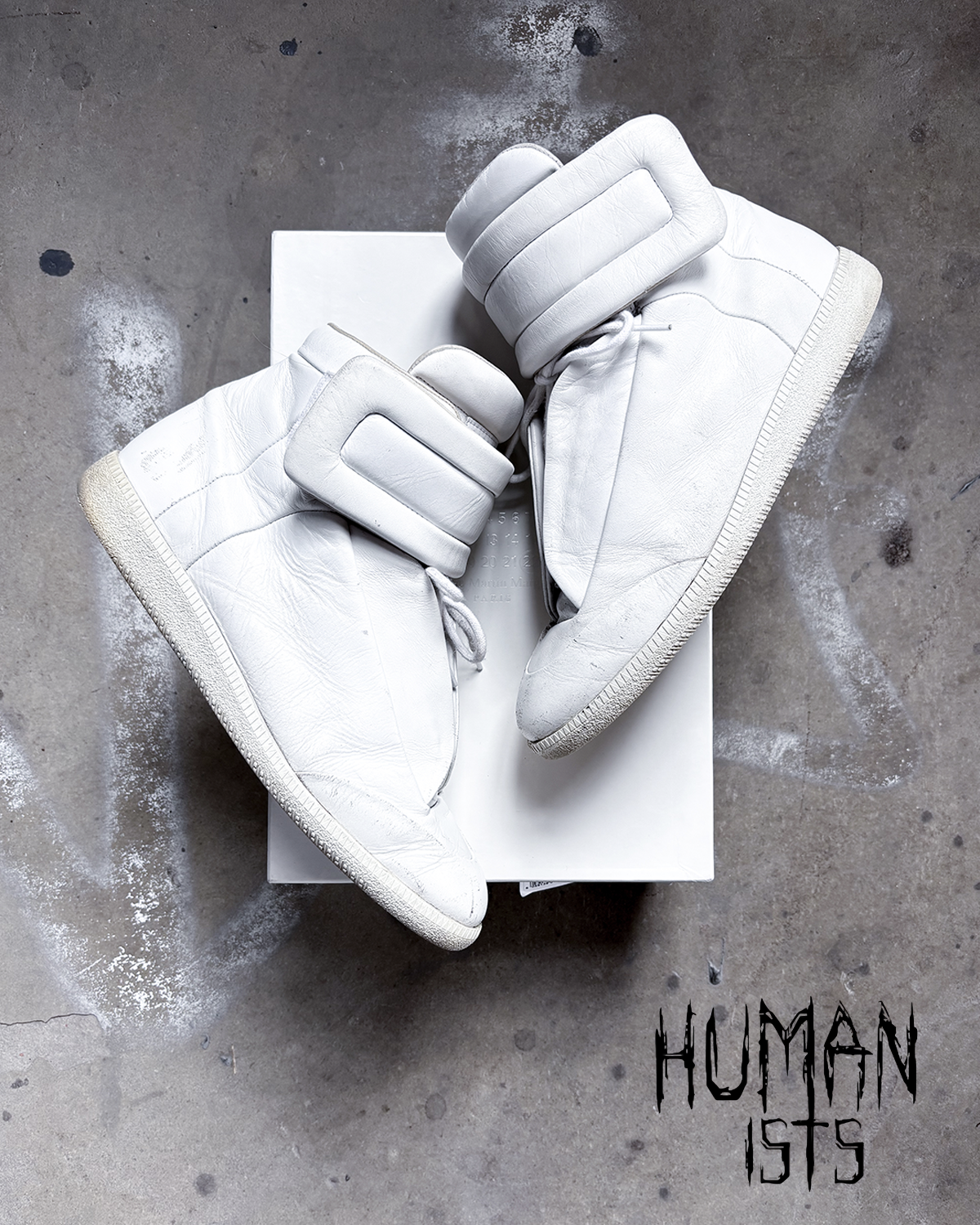 S/S15 WHITE FUTURE HIGH TOP