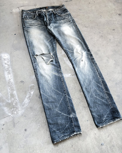 S/S07 CHAOS ZIPPER DENIM