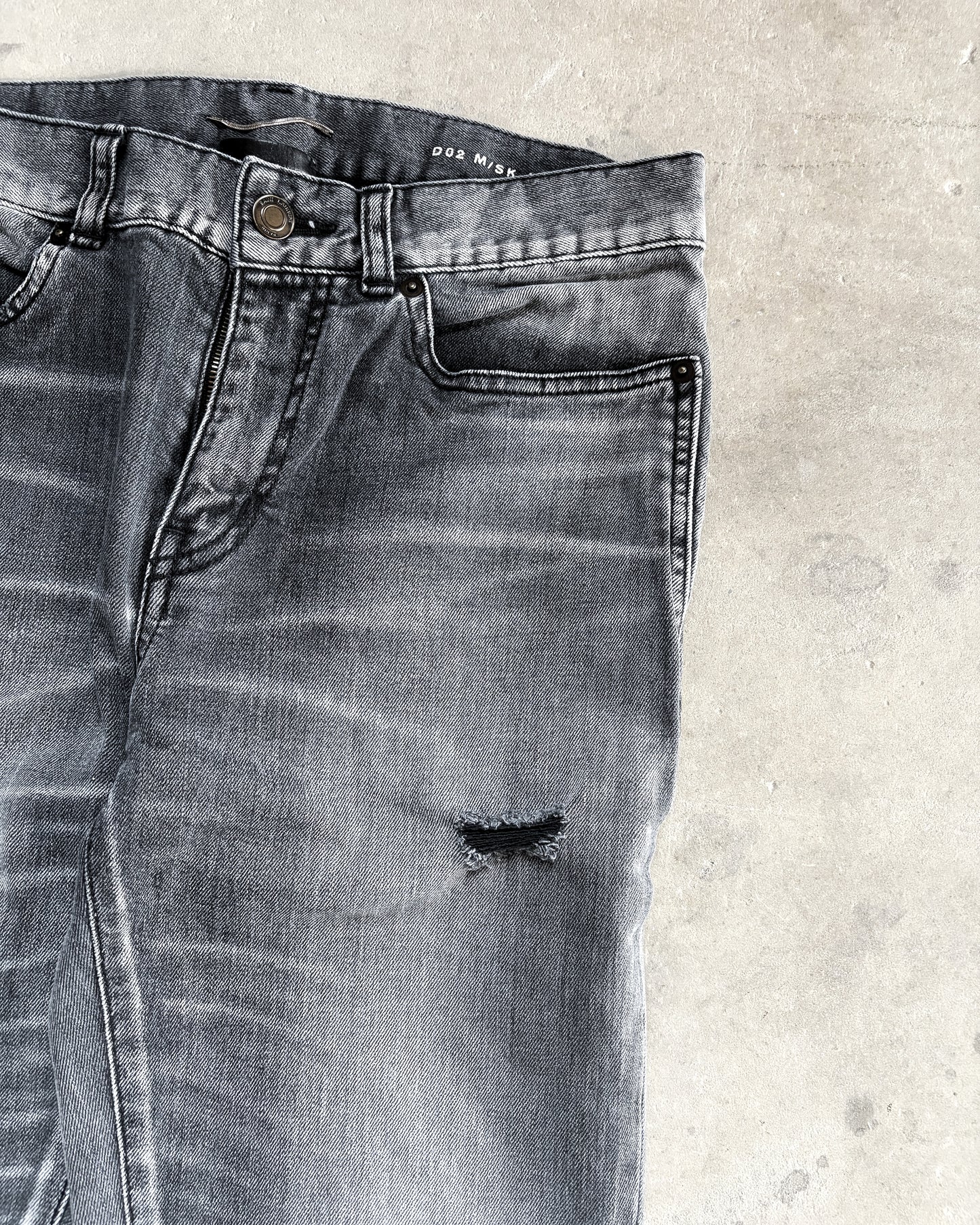 F/W18 FADED GREY DO2 DENIM