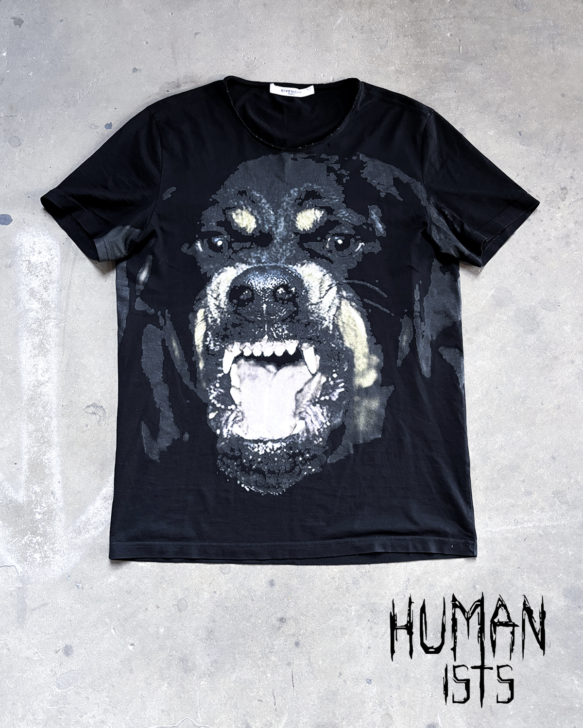 BLACK ROTTWEILER T-SHIRT