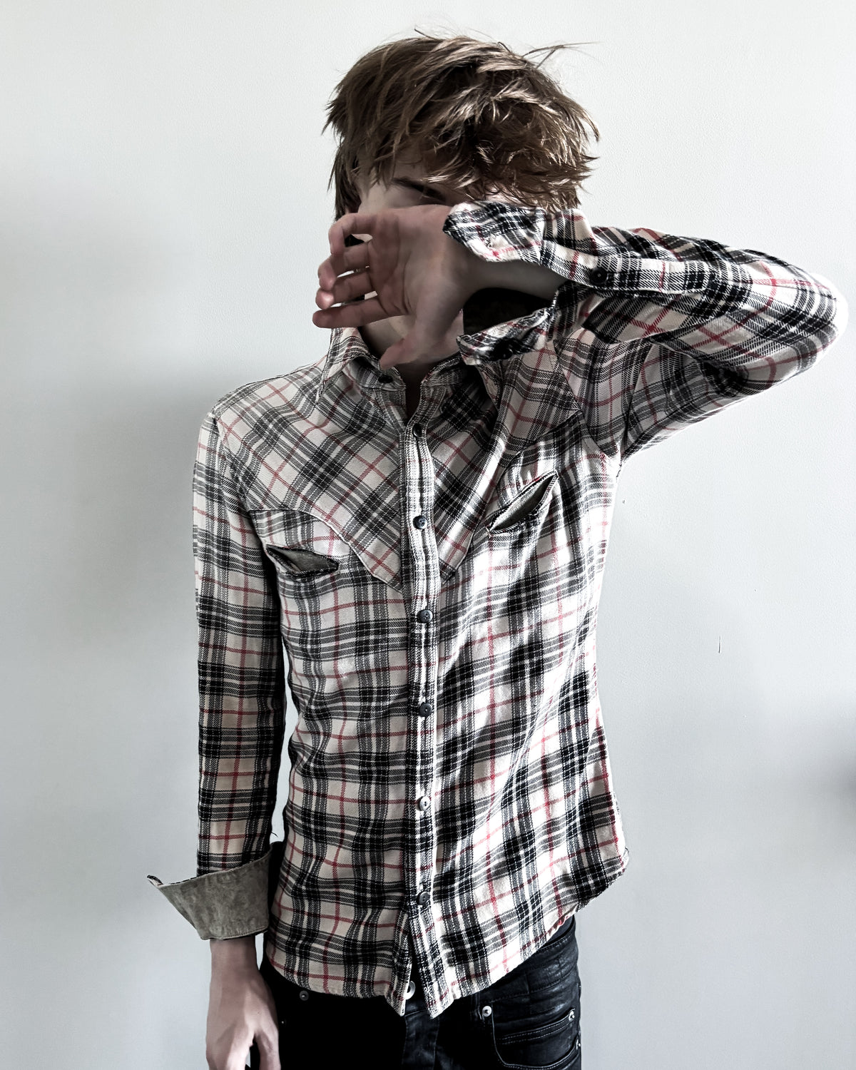 BACKLASH LEATHER GRADIENT FLANNEL