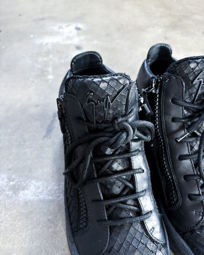 BLACK PYTHON KRISS MID TOP