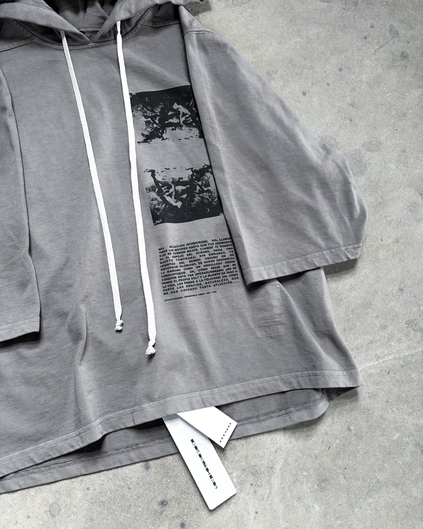 S/S20 DUST SHORT SLEEVE HOODIE