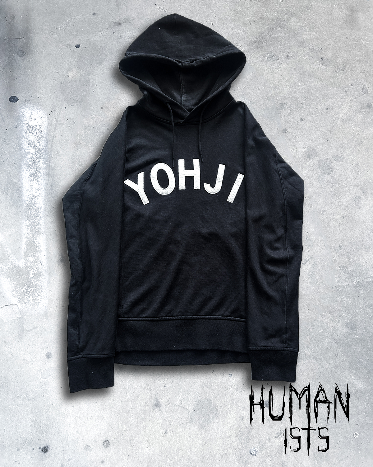 YOHJI LOGO HOODIE