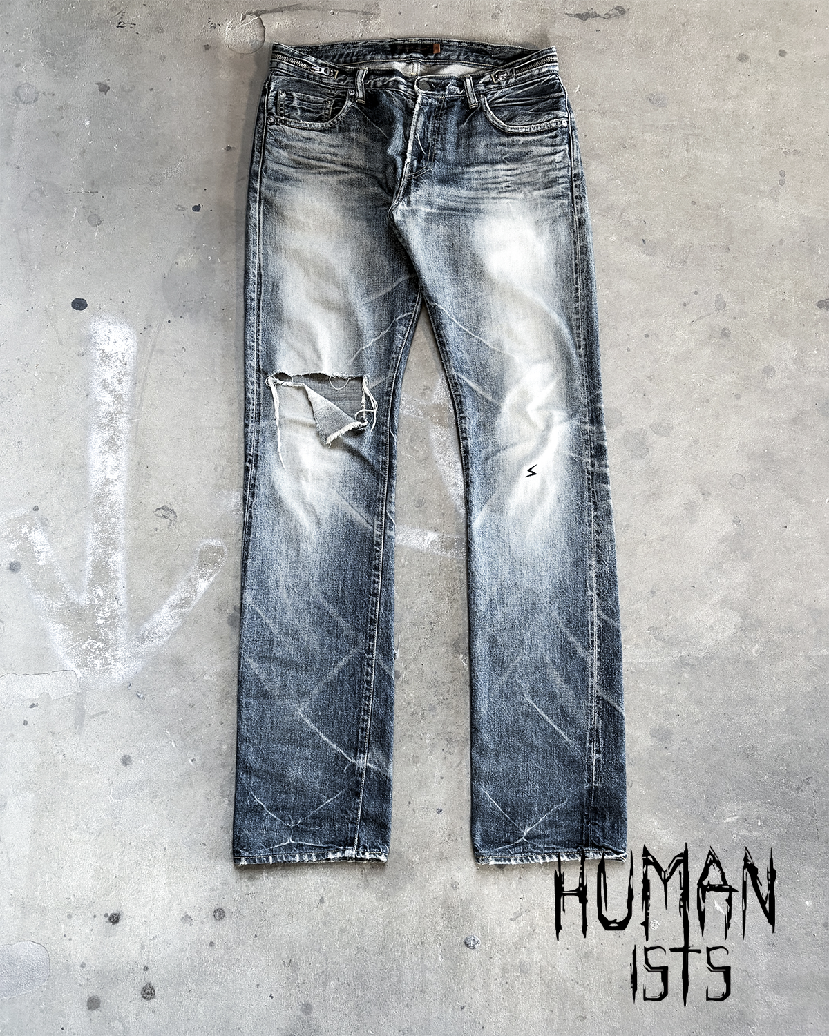 S/S07 CHAOS ZIPPER DENIM