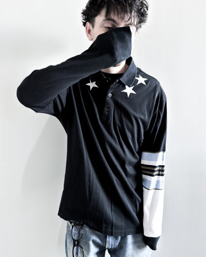 S/S14 TISCI STAR LONGSLEEVE POLO