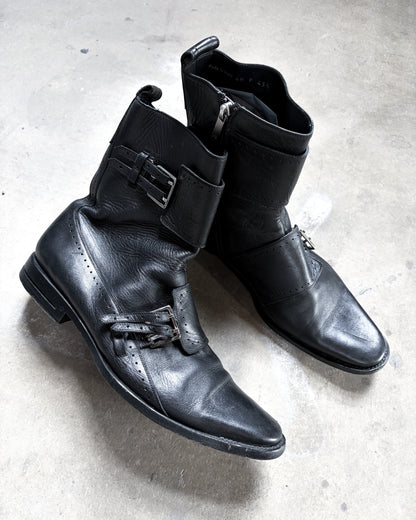 A/W04 “VOTC” HARNESS BUCKLE BOOTS