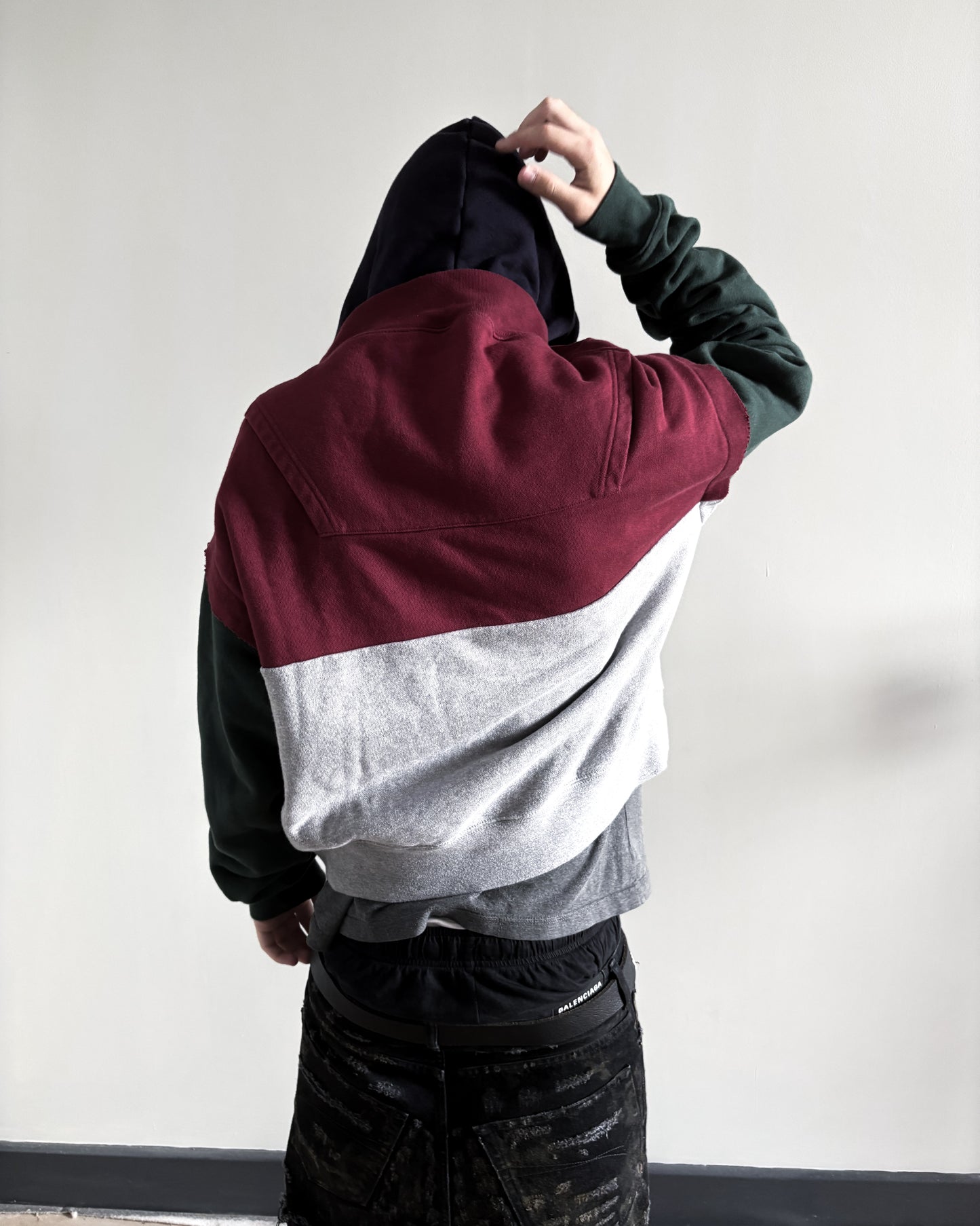 A/W19 BAD GATEWAY RECONSTRUCTED HOODIE