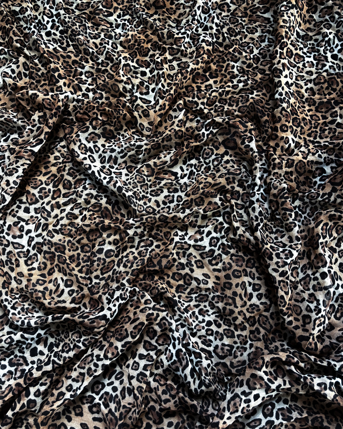 S/S16 LEOPARD WOOL SCARF