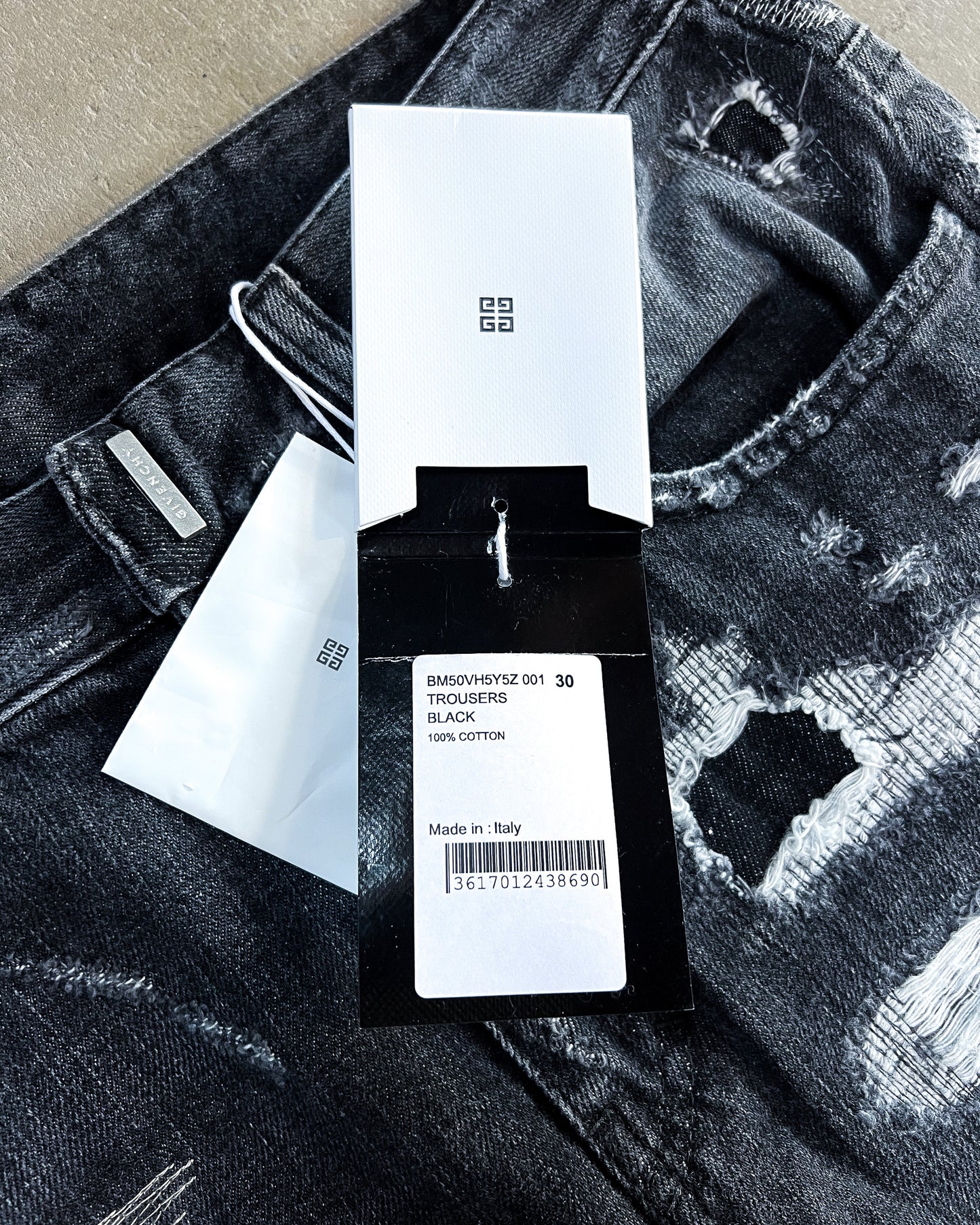 DESTROYED BORO MOLESKIN DENIM BY MMW