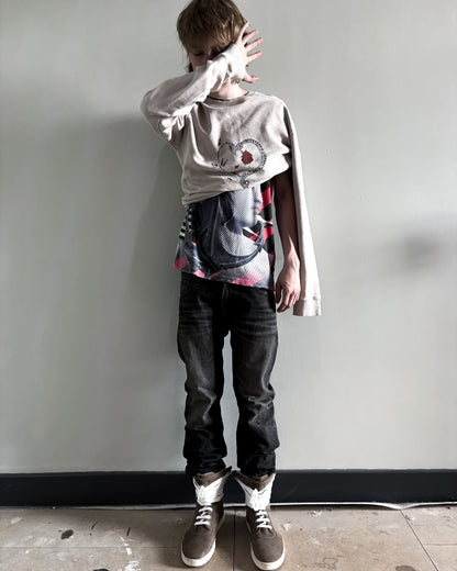 F/W18 SNAKE HEART CREWNECK