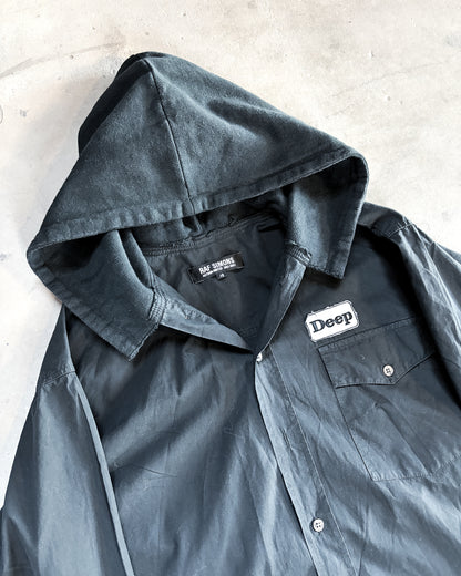 A/W02 ‘VIRGINIA CREEPER’ DEEP HOODED WORKER SHIRT
