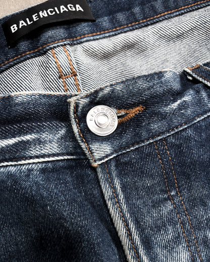 F/W18 BLUE STRAIGHT LEG DENIM
