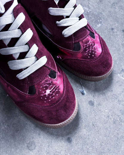 S/S15 METALLIC CUTOUT HIGH TOPS