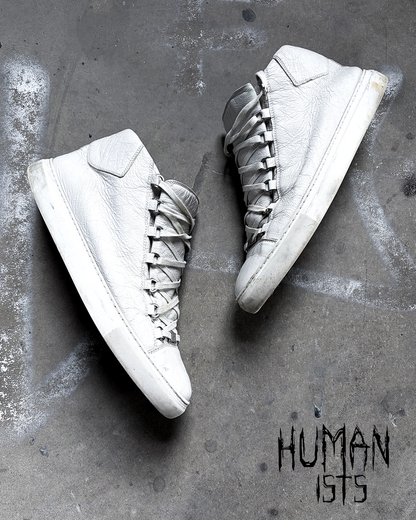 WHITE ARENA HIGH TOPS