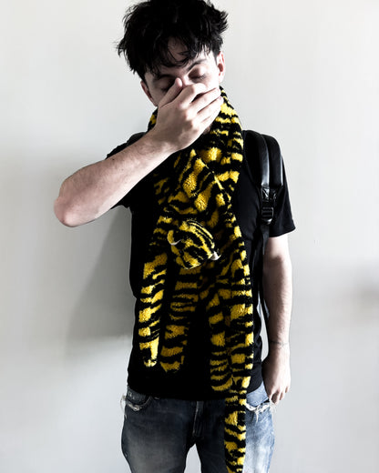 TIGER FUR SCARF