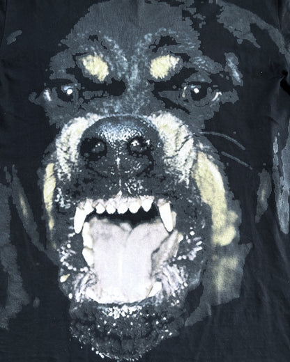 BLACK ROTTWEILER T-SHIRT