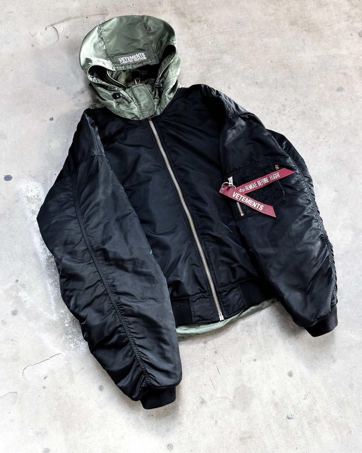 S/S17 ALPHA INDUSTRIES BOMBER JACKET