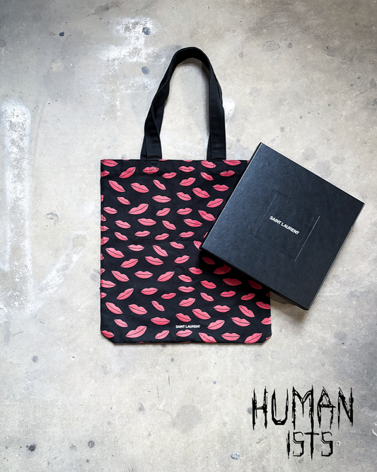 LIPS PRINT TOTE BAG