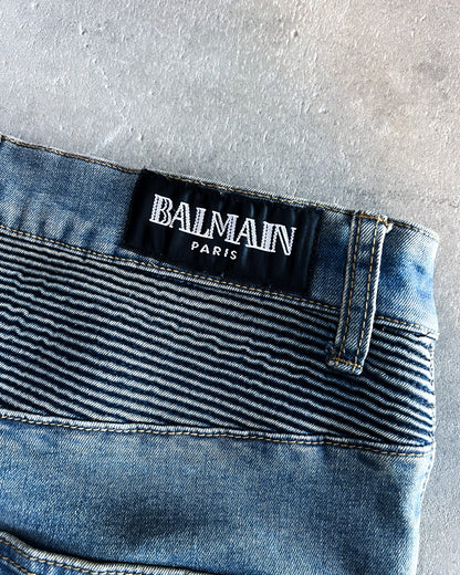 S/S14 REINFORCED BIKER DENIM