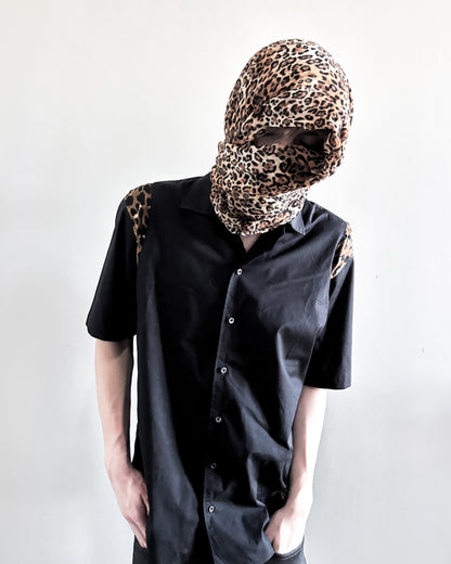 LEOPARD GUNSLINGER BOWLING SHIRT