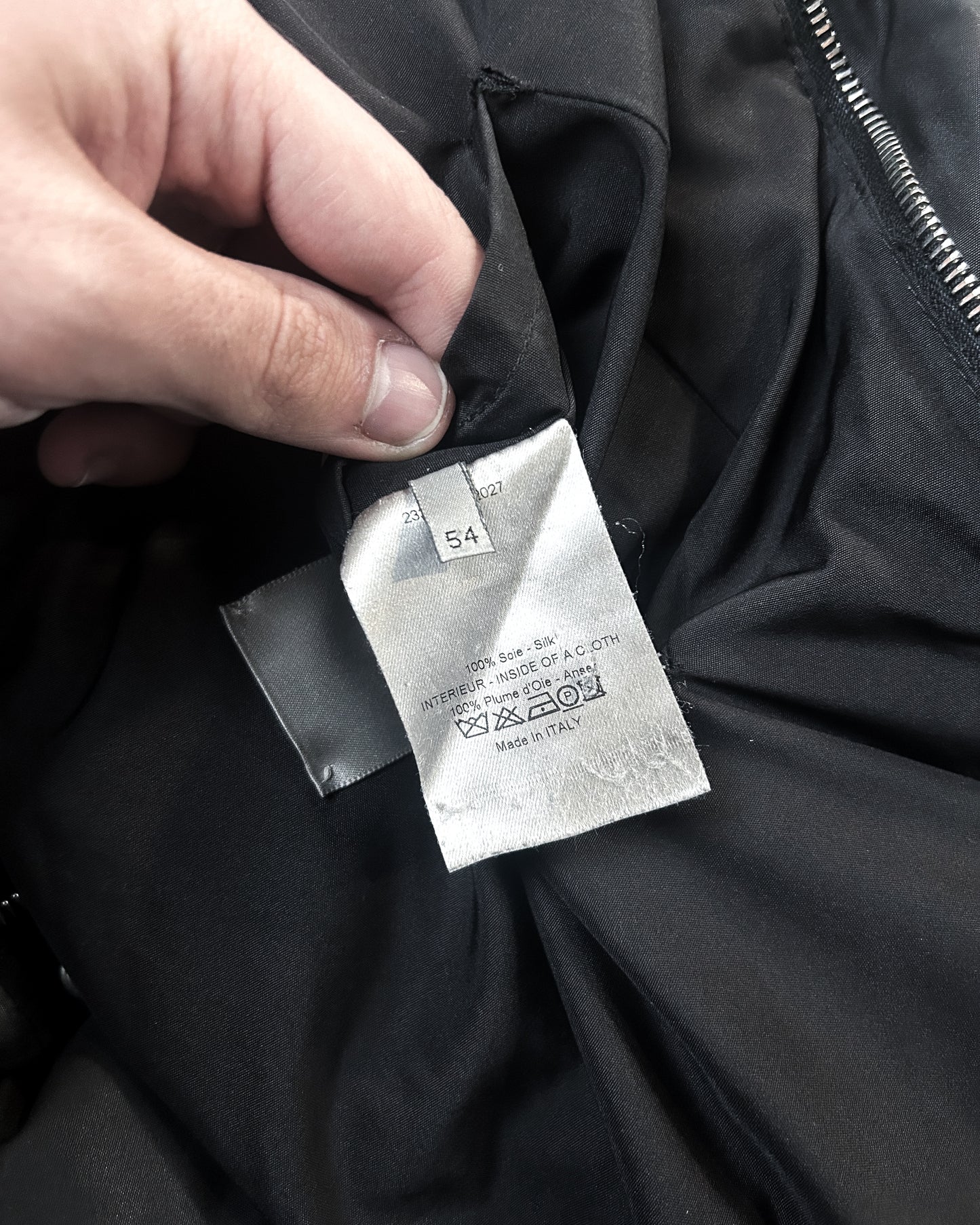 KVA WAXED SILK PUFFER