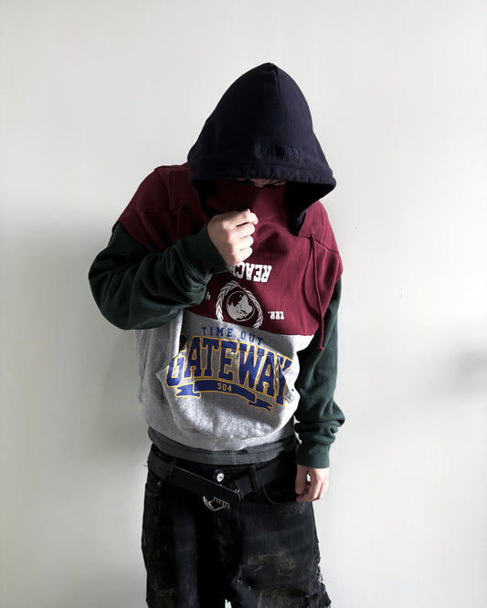 A/W19 BAD GATEWAY RECONSTRUCTED HOODIE