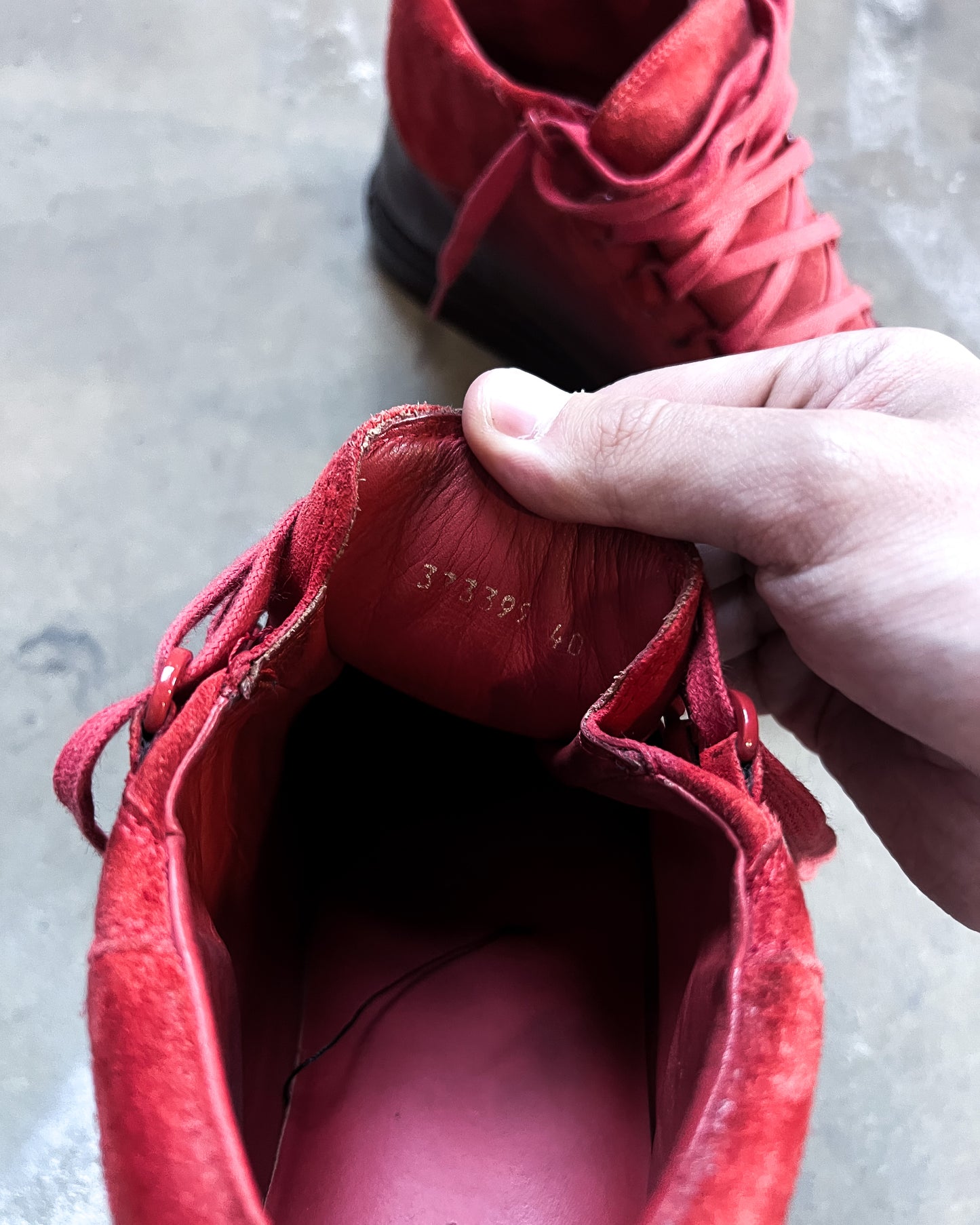 F/W14 GRADIENT RED OMBRÉ ARENAS