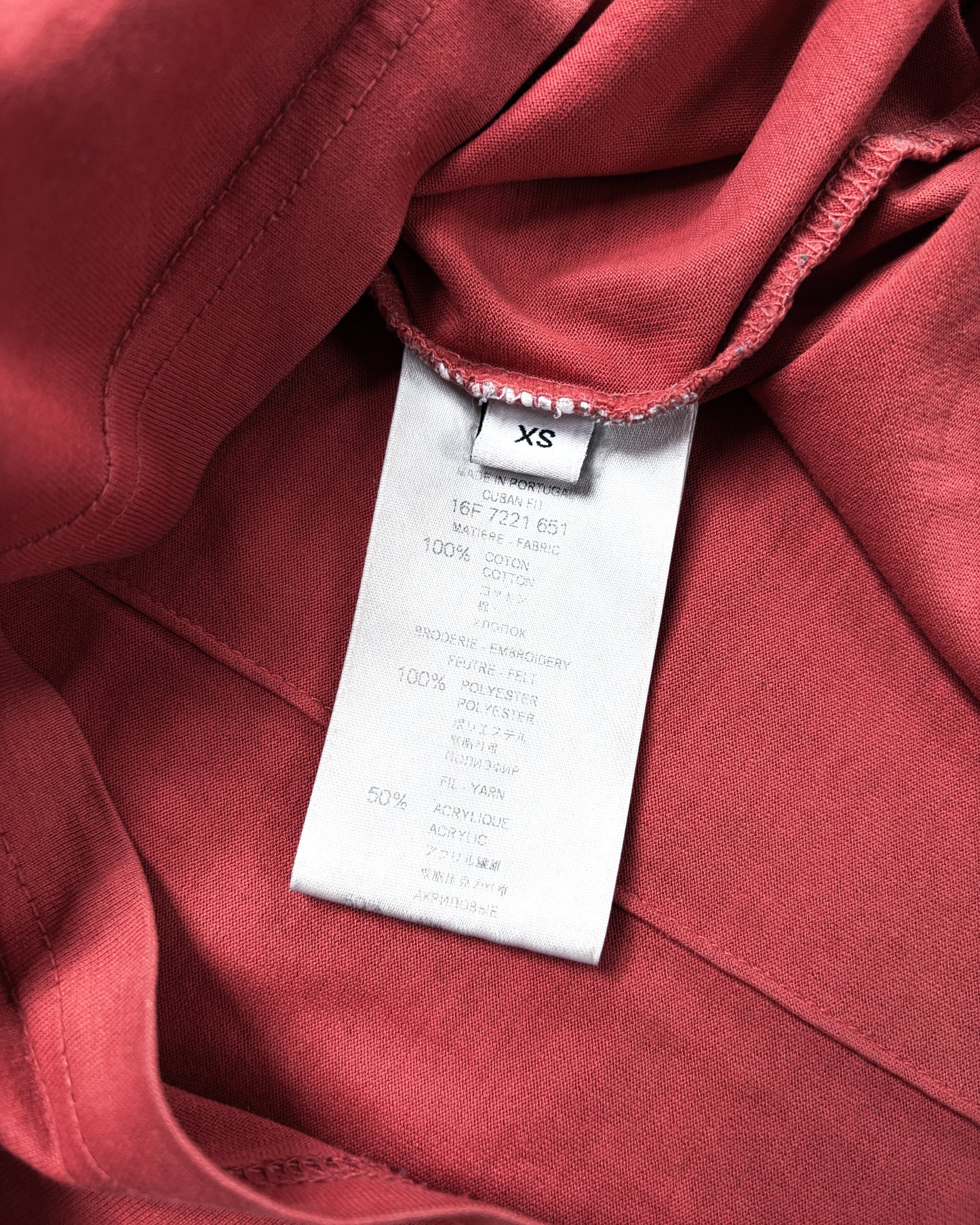 F/W16 RED STAR T-SHIRT