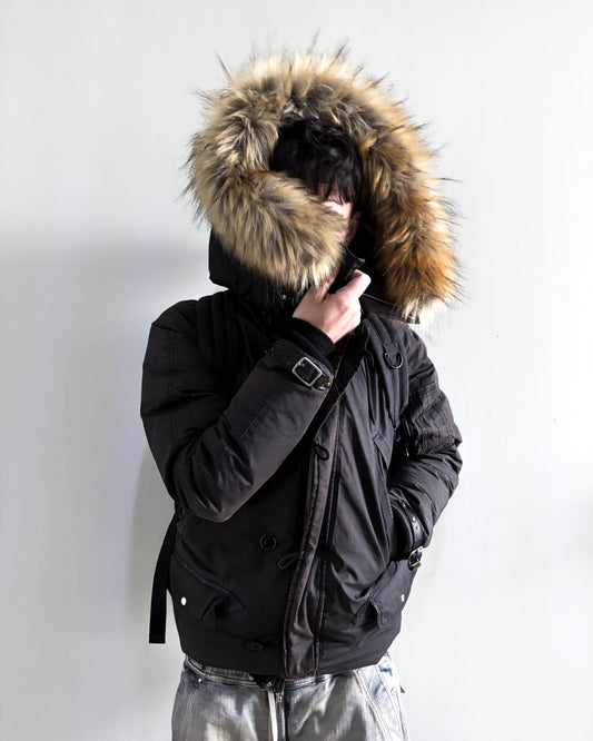 A/W15 UNEVEN DYE VALDEZ PARKA