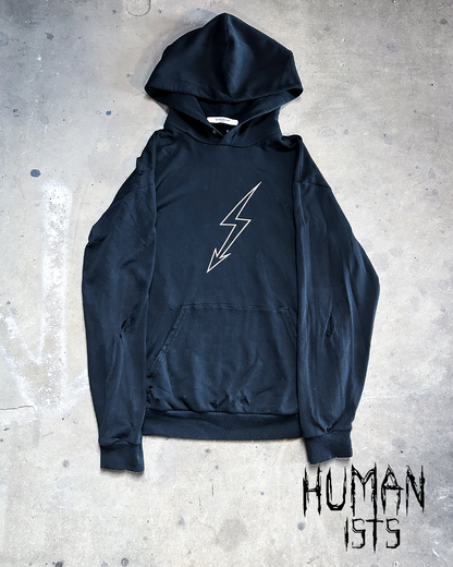 F/W18 DISTRESSED WORLD TOUR HOODIE
