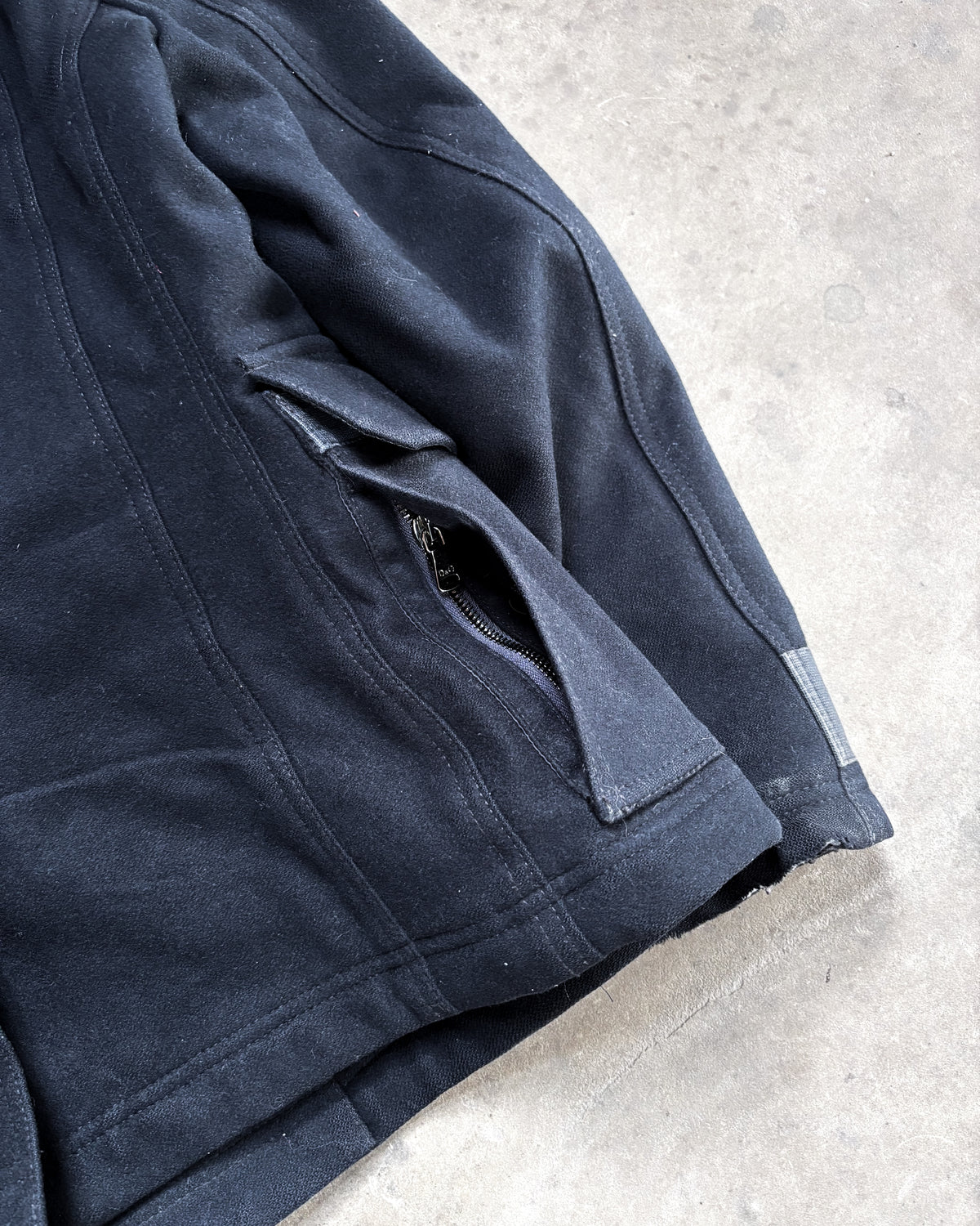 F/W04 WOOL PEACOAT OFFICER JACKET