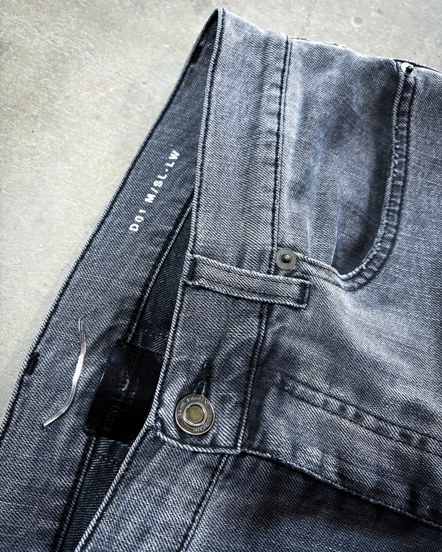 A/W15 GREY D01 DENIM BY HEDI SLIMANE