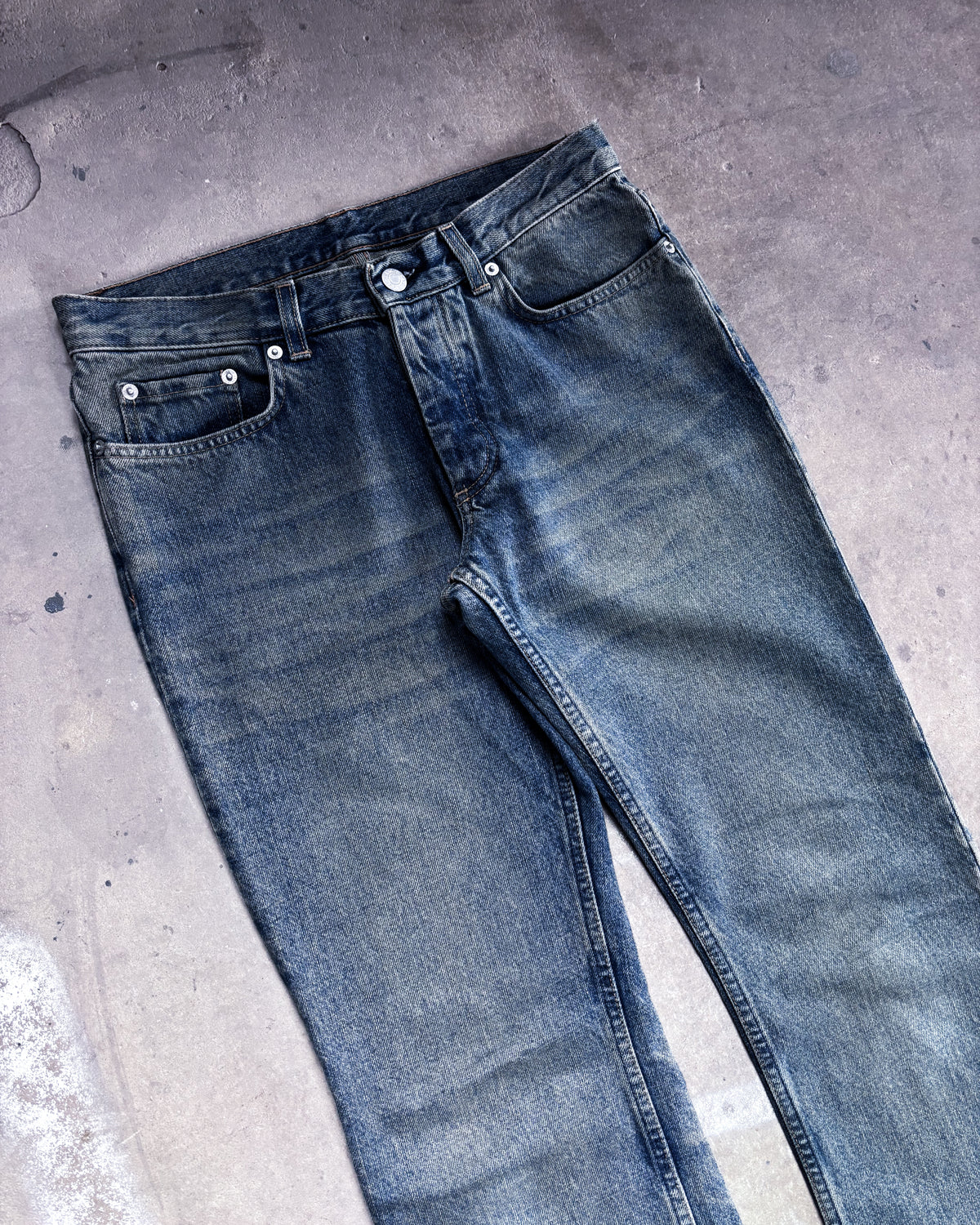 PRE-05 FADED BLUE BOOTCUT DENIM