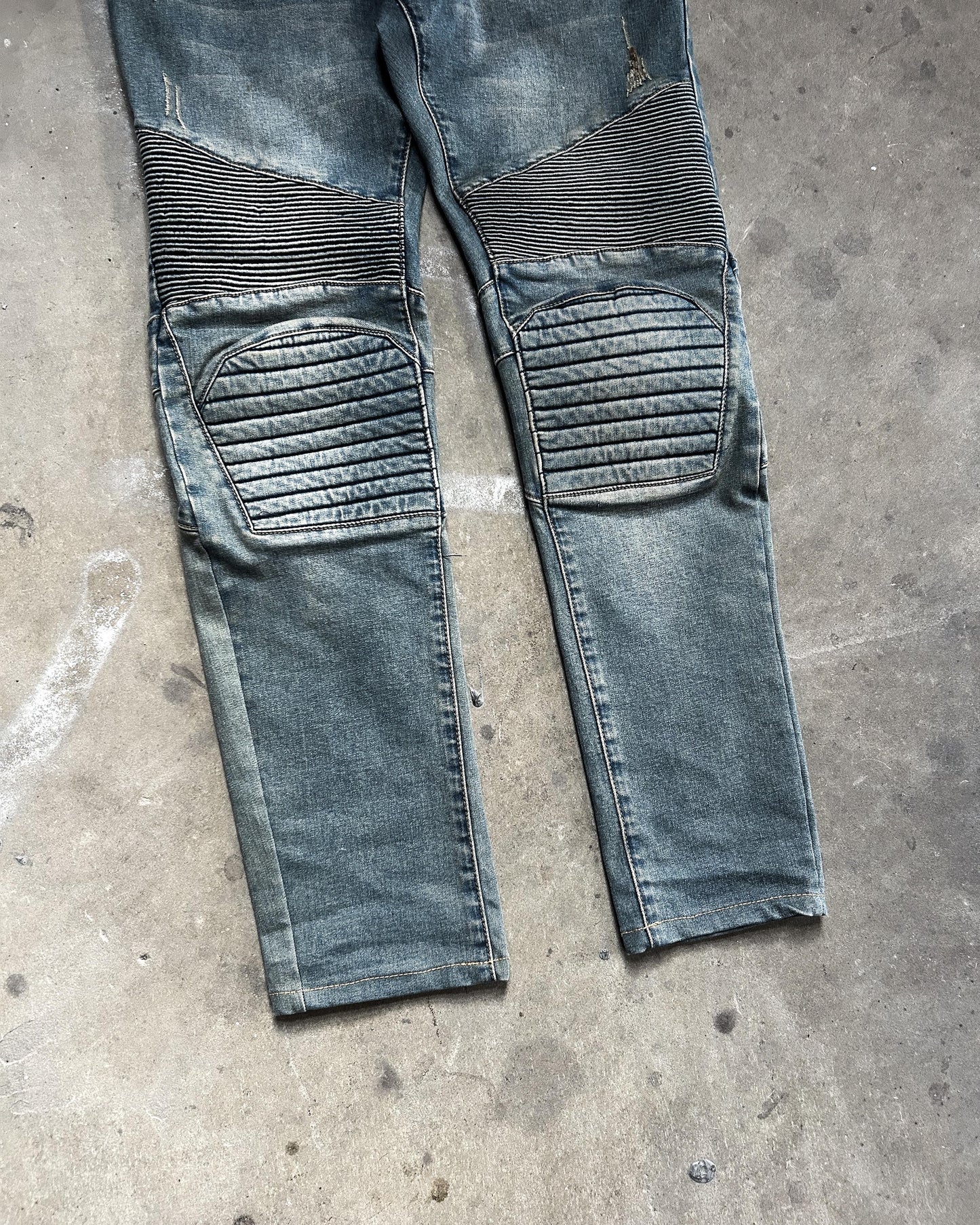S/S14 REINFORCED BIKER DENIM