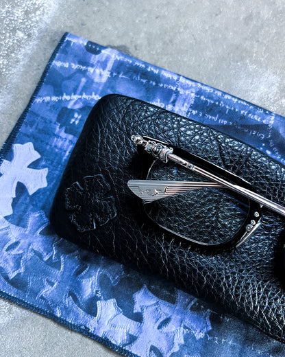 ‘SNAT’ SILVER DAGGER CLEAR GLASSES