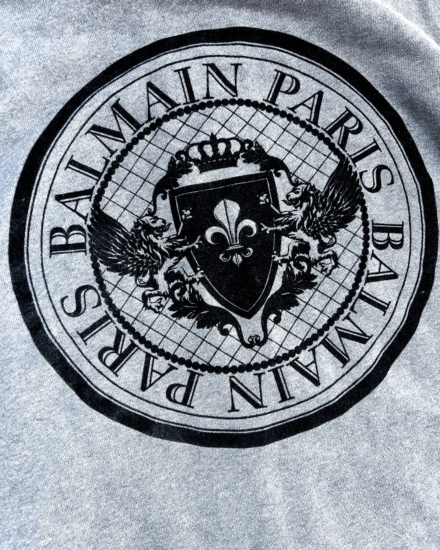 S/S13 GREY COIN ZIP UP