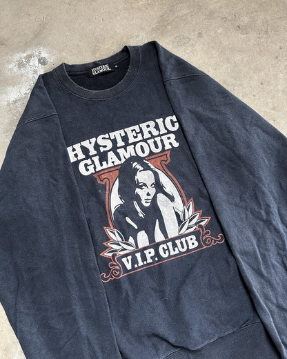 VIP CLUB DISTRESSED SWEATER